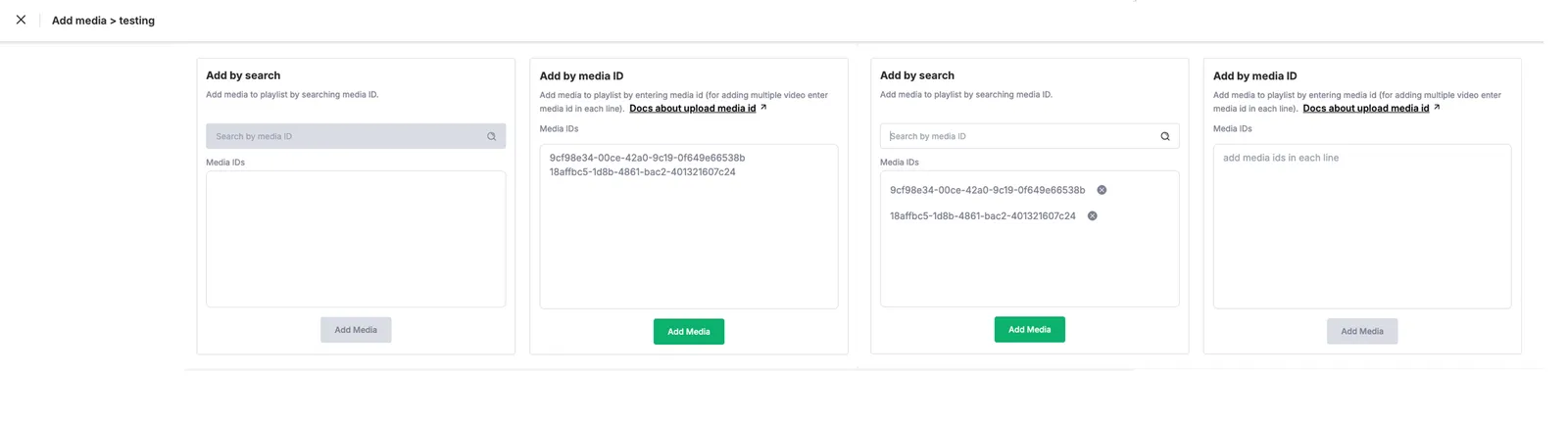 Using Google Drive link to upload 